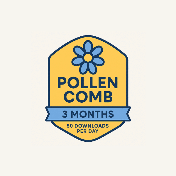 Pollen Comb - 3 Months Membership At Best Price - Gpl Bees