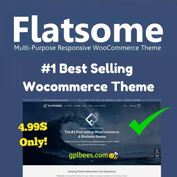 Flatsome Theme Wordpress Multi-Purpose Theme