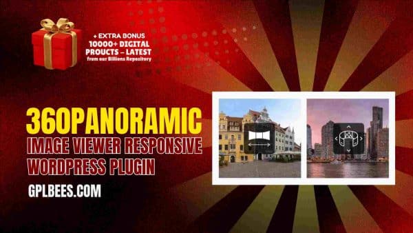 360° Panoramic Image Viewer – Responsive Wordpress Plugin At Best Price - Gpl Bees