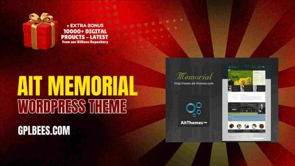 Ait Memorial Wordpress Theme At Best Price - Gpl Bees