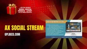 AX Social Stream - Buy GPL Social Plugins at Best Price