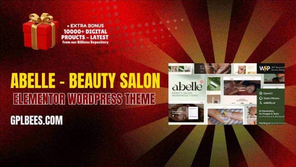 Abelle – Beauty Salon Elementor Wordpress Theme At Best Price - Gpl Bees
