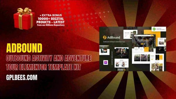 Adbound – Outbound Activity And Adventure Tour Elementor Template Kit At Best Price - Gpl Bees