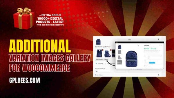 Additional Variation Images Gallery For Woocommerce At Best Price - Gpl Bees