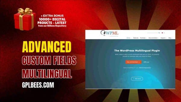 Advanced Custom Fields Multilingual At Best Price - Gpl Bees