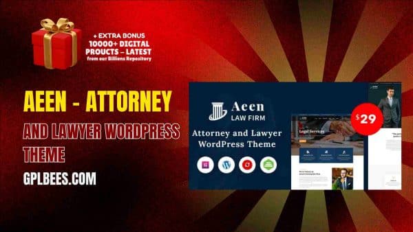 Aeen – Attorney And Lawyer Wordpress Theme At Best Price - Gpl Bees