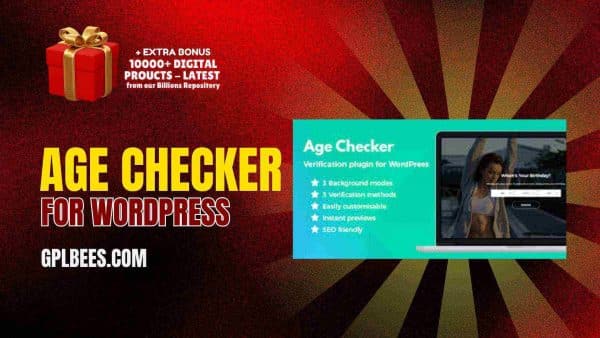 Age Checker For Wordpress At Best Price - Gpl Bees