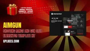 Aimgun – Shooting Range and Gun Club Elementor Template Kit