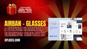 Airban – Glasses & Eyewear Elementor Template Kit