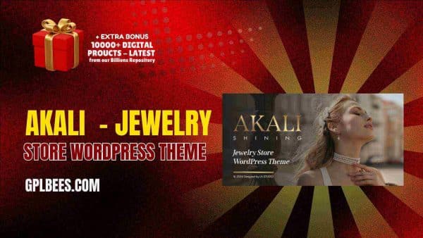 Akali  - Jewelry Store Wordpress Theme At Best Price - Gpl Bees