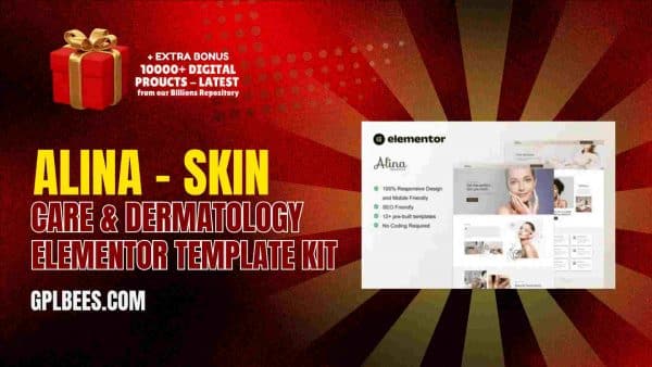 Alina – Skin Care &Amp; Dermatology Elementor Template Kit At Best Price - Gpl Bees