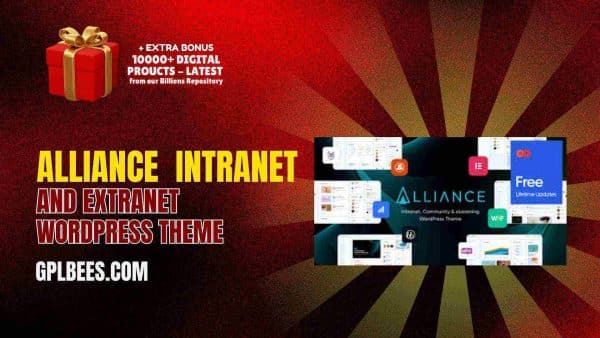 Alliance | Intranet And Extranet Wordpress Theme At Best Price - Gpl Bees