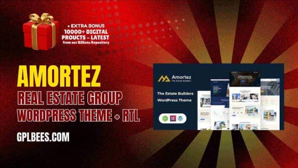 Amortez  – Real Estate Group Wordpress Theme + Rtl At Best Price - Gpl Bees