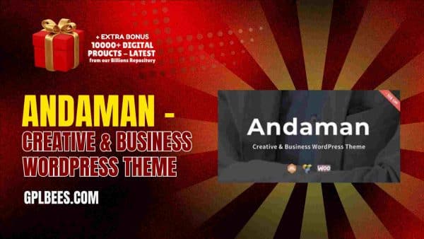 Andaman – Creative &Amp; Business Wordpress Theme At Best Price - Gpl Bees