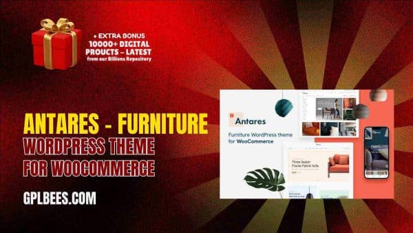 Antares – Furniture Wordpress Theme For Woocommerce At Best Price - Gpl Bees