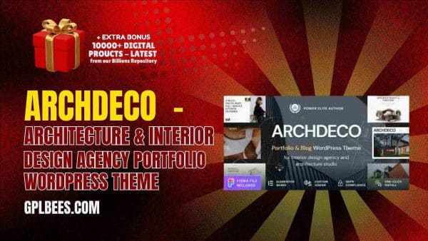 Archdeco  - Architecture &Amp; Interior Design Agency Portfolio Wordpress Theme At Best Price - Gpl Bees