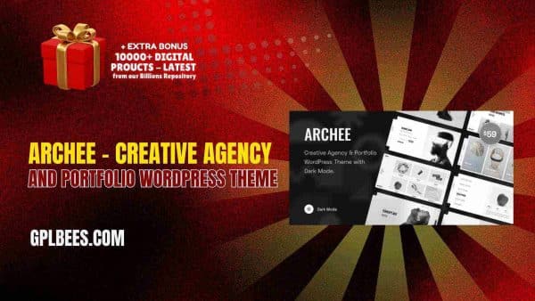 Archee – Creative Agency And Portfolio Wordpress Theme At Best Price - Gpl Bees