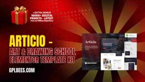 Articio – Art & Drawing School Elementor Template Kit