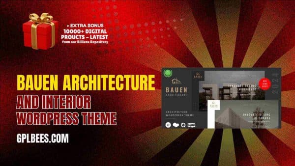 Bauen – Architecture And Interior Wordpress Theme At Best Price - Gpl Bees