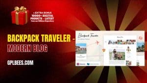 Backpack Traveler – Modern Blog - Buy GPL Travel Wordpress Themes at Best Price