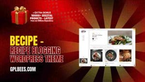 Becipe – Recipe Blogging WordPress Theme - Buy GPL Wordpress Blog Themes at Best Price