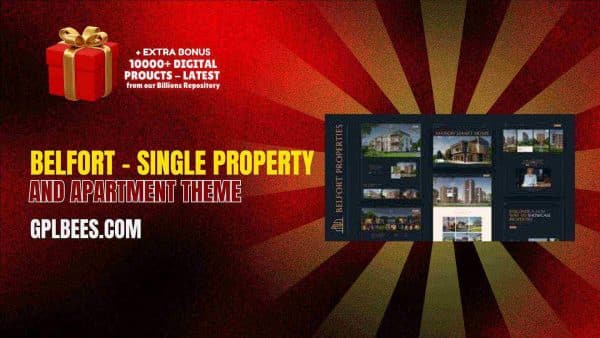 Belfort – Single Property And Apartment Theme At Best Price - Gpl Bees