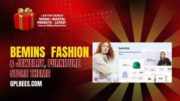 Bemins  – Fashion &Amp; Jewelry, Furniture Store Theme At Best Price - Gpl Bees
