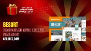 Besort – Beach Club and Resort Elementor Template Kit - Buy GPL 18 at Best Price