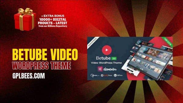 Betube Video Wordpress Theme At Best Price - Gpl Bees