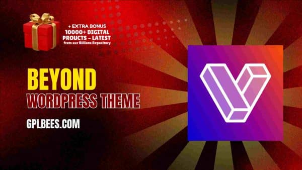 Beyond Wordpress Theme At Best Price - Gpl Bees