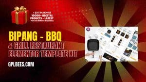 Bipang – BBQ & Grill Restaurant Elementor Template Kit - Buy GPL 19 at Best Price