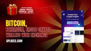 Bitcoin, Ethereum, ERC20 crypto wallets with exchange - Buy GPL 69 at Best Price