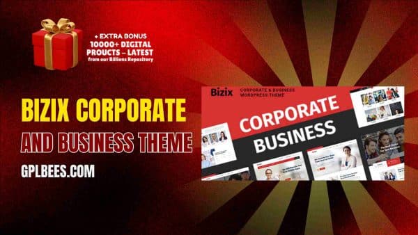 Bizix Corporate And Business Theme At Best Price - Gpl Bees