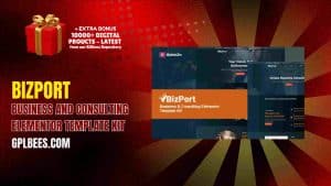 Bizport – Business and Consulting Elementor Template Kit - Buy GPL 20 at Best Price