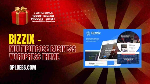 Bizzix – Multipurpose Business Wordpress Theme At Best Price - Gpl Bees