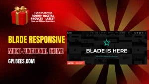 Blade Responsive Multi-Functional Theme - Buy GPL 60 at Best Price