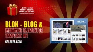 Blok – Blog & Magazine Elementor Template Kit - Buy GPL 22 at Best Price