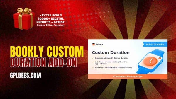 Bookly Custom Duration Add-On At Best Price - Gpl Bees