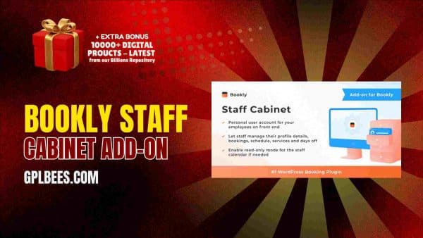 Bookly Staff Cabinet Add-On At Best Price - Gpl Bees