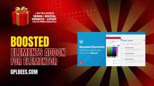 Boosted Elements Addon for Elementor - Buy GPL 15 at Best Price