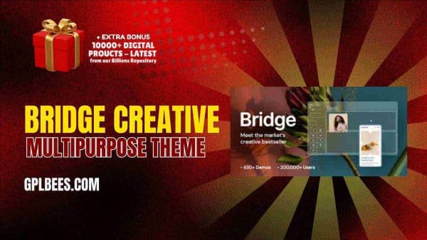 Bridge Creative Multipurpose Theme At Best Price - Gpl Bees