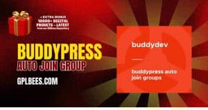 BuddyPress Auto Join Groups - Buy GPL Community Plugins at Best Price