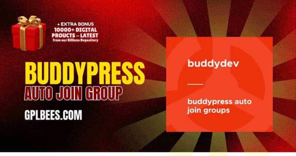 Buddypress Auto Join Groups At Best Price - Gpl Bees