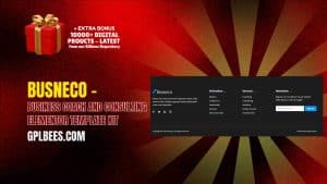 Busneco – Business Coach and Consulting Elementor Template Kit - Buy GPL 26 at Best Price