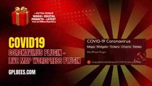 COVID19 Coronavirus Plugin – Live Map WordPress Plugin - Buy GPL 21 at Best Price