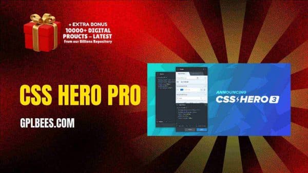 Css Hero Pro At Best Price - Gpl Bees