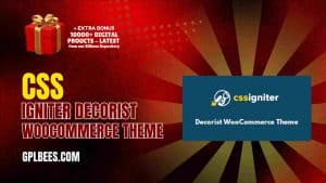 CSS Igniter Decorist WooCommerce Theme - Buy GPL 4 at Best Price