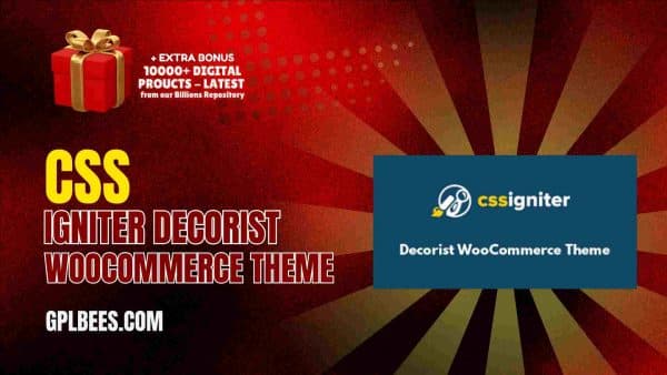 Css Igniter Decorist Woocommerce Theme At Best Price - Gpl Bees