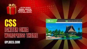 CSS Igniter Oikia WordPress Theme - Buy GPL 115 at Best Price