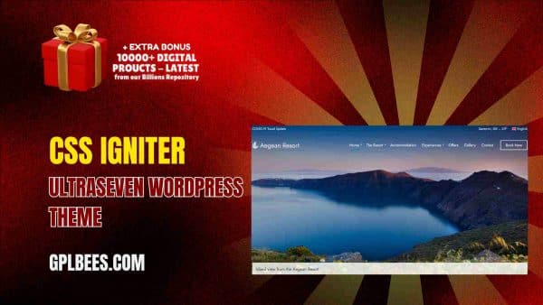 Css Igniter Ultraseven Wordpress Theme At Best Price - Gpl Bees